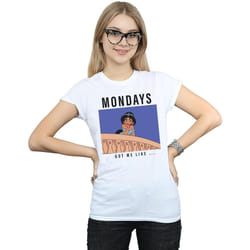 Disney Princess - T-shirt MONDAYS GOT ME LIKE - Femme (Blanc)