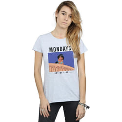 Disney Princess - T-shirt MONDAYS GOT ME LIKE - Femme (Gris chiné)