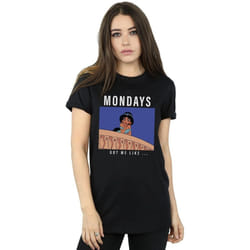 Disney Princess - T-shirt MONDAYS GOT ME LIKE - Femme (Noir)