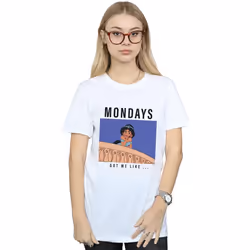 Disney Princess - T-shirt MONDAYS GOT ME LIKE - Femme (Blanc)