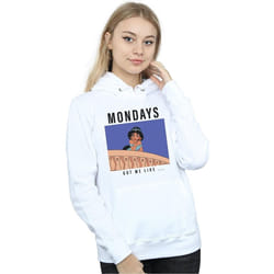 Disney Princess - Sweat à capuche MONDAYS GOT ME LIKE - Femme (Blanc)