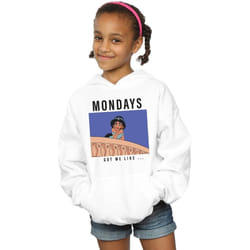Disney Princess - Sweat à capuche MONDAYS GOT ME LIKE - Fille (Blanc)