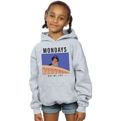 Disney Princess - Sweat à capuche MONDAYS GOT ME LIKE - Fille (Gris chiné)