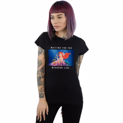 Disney Princess - T-shirt WAITING FOR THE WEEKEND - Femme (Noir)