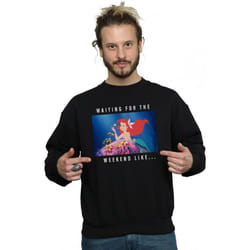 Disney Princess - Sweat WAITING FOR THE WEEKEND - Homme (Noir)