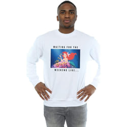 Disney Princess - Sweat WAITING FOR THE WEEKEND - Homme (Blanc)
