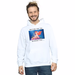 Disney Princess - Sweat à capuche WAITING FOR THE WEEKEND - Homme (Blanc)