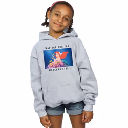 Disney Princess - Sweat à capuche - Fille (Gris chiné)