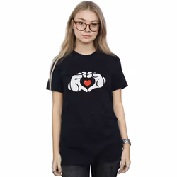 Disney - T-shirt - Femme (Noir)