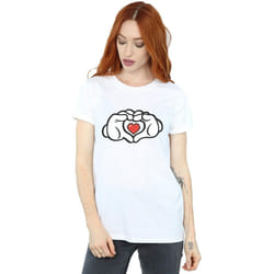 Disney - T-shirt - Femme (Blanc)