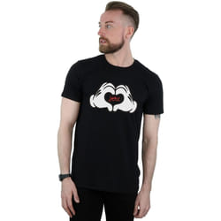 Disney - T-shirt LOVES YOU - Homme (Noir)