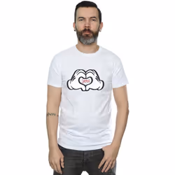 Disney - T-shirt LOVES YOU - Homme (Blanc)
