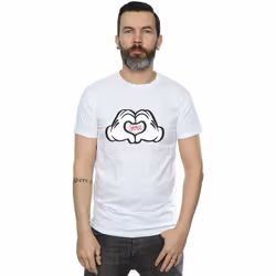 Disney - T-shirt LOVES YOU - Homme (Blanc)