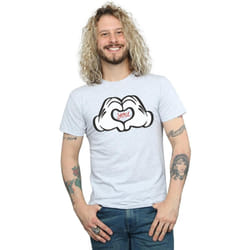 Disney - T-shirt LOVES YOU - Homme (Gris chiné)