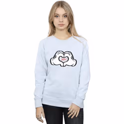 Disney - Sweat LOVES YOU - Femme (Gris chiné)