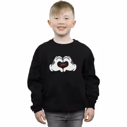 Disney - Sweat LOVES YOU - Garçon (Noir)