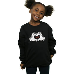 Disney - Sweat LOVES YOU - Fille (Noir)