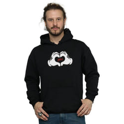 Disney - Sweat à capuche LOVES YOU - Homme (Noir)