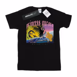 Disney - T-shirt SLEEPING BEAUTY - Femme (Noir)