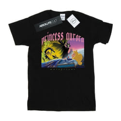 Disney - T-shirt SLEEPING BEAUTY - Femme (Noir)
