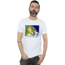 Disney Princess - T-shirt FIVE MORE MINUTES - Homme (Blanc)