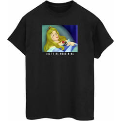 Disney Princess - T-shirt FIVE MORE MINUTES - Femme (Noir)