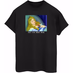 Disney Princess - T-shirt FIVE MORE MINUTES - Femme (Noir)