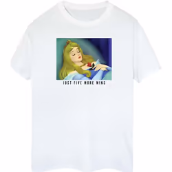 Disney Princess - T-shirt FIVE MORE MINUTES - Femme (Blanc)
