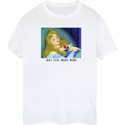 Disney Princess - T-shirt FIVE MORE MINUTES - Femme (Blanc)