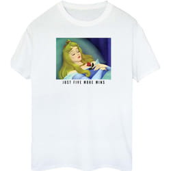 Disney Princess - T-shirt FIVE MORE MINUTES - Femme (Blanc)