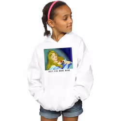 Disney Princess - Sweat à capuche FIVE MORE MINUTES - Fille (Blanc)