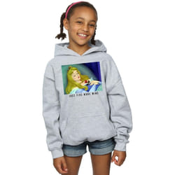 Disney Princess - Sweat à capuche FIVE MORE MINUTES - Fille (Gris chiné)
