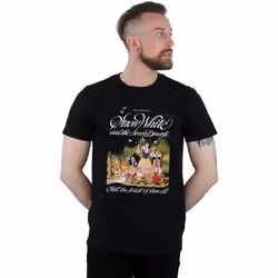 Disney - T-shirt AND THE SEVEN DWARFS - Homme (Noir)