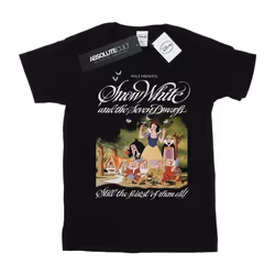 Disney - T-shirt AND THE SEVEN DWARFS - Femme (Noir)