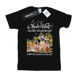 Disney - T-shirt AND THE SEVEN DWARFS - Femme (Noir)