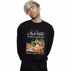 Disney - Sweat AND THE SEVEN DWARFS - Homme (Noir)
