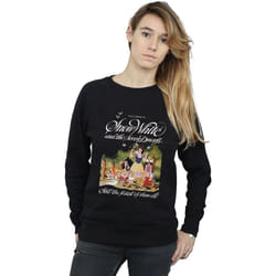Disney - Sweat AND THE SEVEN DWARFS - Femme (Noir)