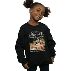 Disney - Sweat AND THE SEVEN DWARFS - Fille (Noir)