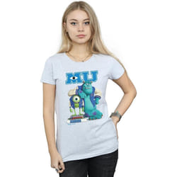 Disney - T-shirt MONSTERS UNIVERSITY - Femme (Gris chiné)