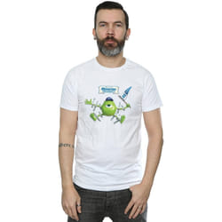 Disney - T-shirt MONSTERS UNIVERSITY - Homme (Blanc)