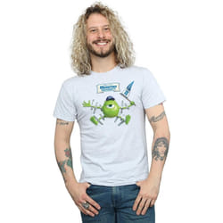 Disney - T-shirt MONSTERS UNIVERSITY - Homme (Gris chiné)