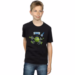 Disney - T-shirt MONSTERS UNIVERSITY - Garçon (Noir)