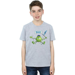Disney - T-shirt MONSTERS UNIVERSITY - Garçon (Gris chiné)