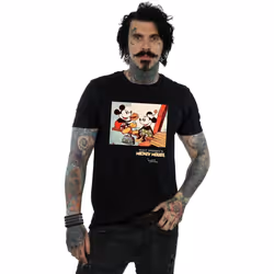 Disney - T-shirt BUILDING A BUILDING - Homme (Noir)