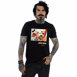 Disney - T-shirt BUILDING A BUILDING - Homme (Noir)