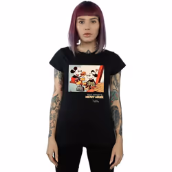 Disney - T-shirt BUILDING A BUILDING - Femme (Noir)