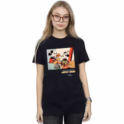 Disney - T-shirt BUILDING A BUILDING - Femme (Noir)