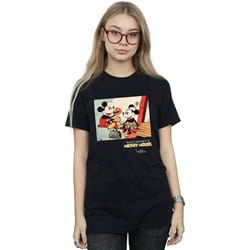 Disney - T-shirt BUILDING A BUILDING - Femme (Noir)