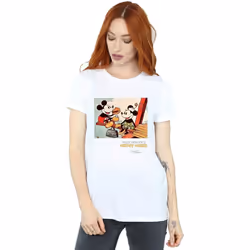 Disney - T-shirt BUILDING A BUILDING - Femme (Blanc)