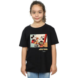 Disney - T-shirt BUILDING A BUILDING - Fille (Noir)